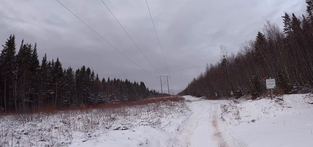 Virtual Gravel Route Dieppe, NB MTB - Snow II Thumbnail